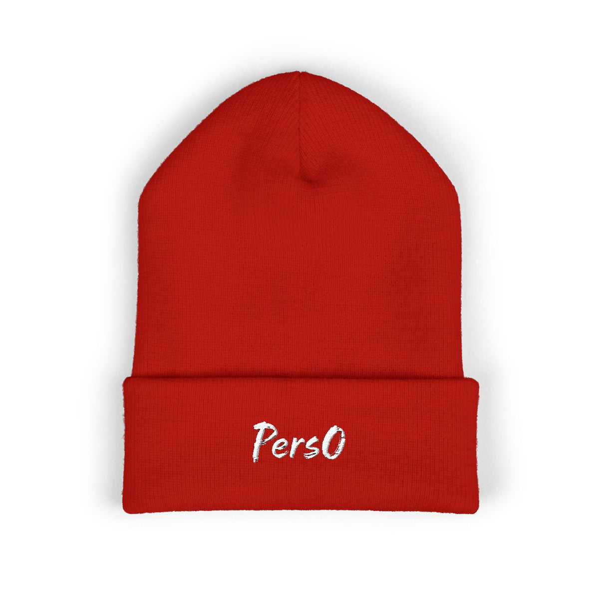Pers0 Embroidered Beanie