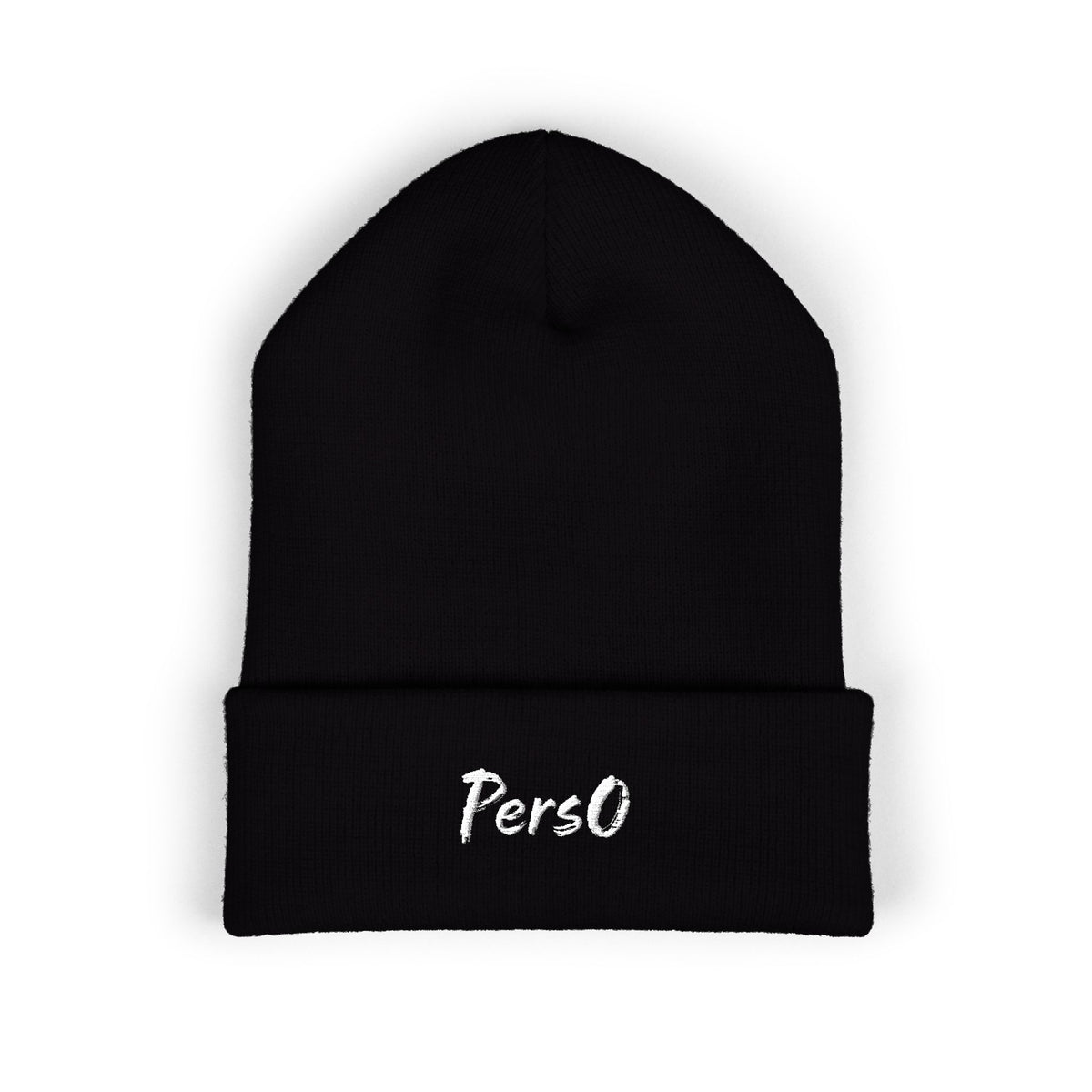 Pers0 Embroidered Beanie