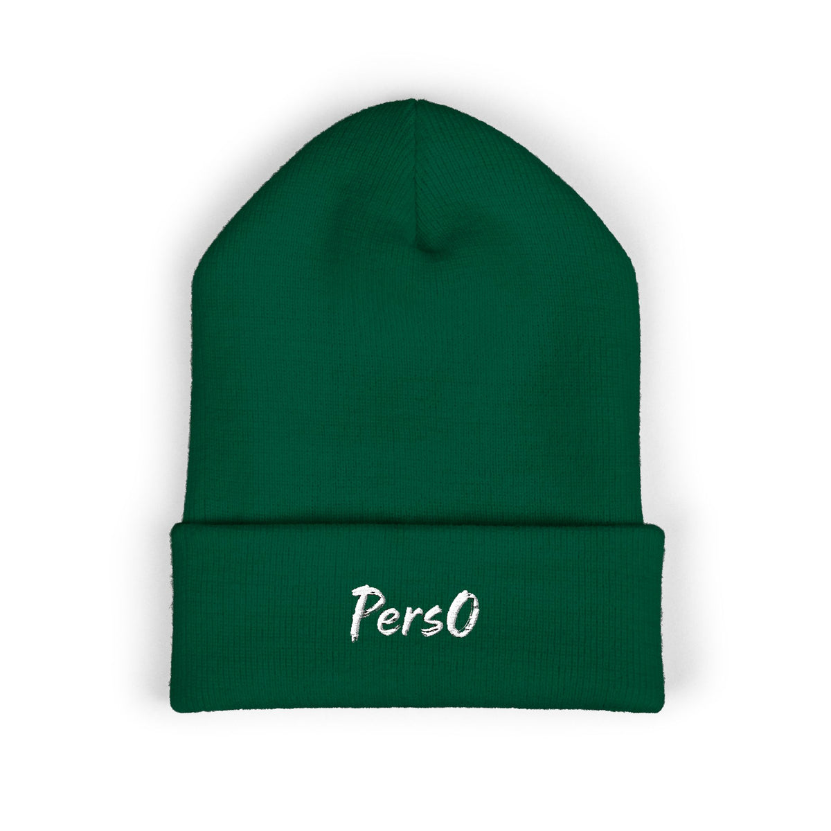 Pers0 Embroidered Beanie